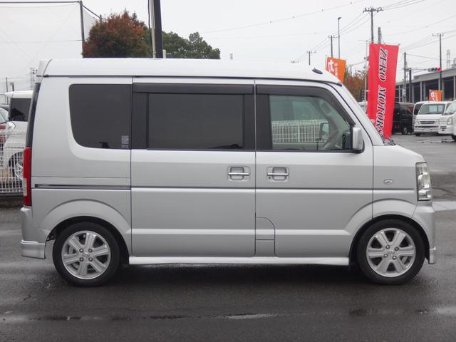 エブリイワゴン ＰＺターボスペシャル　修復歴無　ナビ　フルセグＴＶ　ＣＤ　ＤＶＤ再生　バックカメラ　両側パワースライドドア　キーレスキー　ＨＩＤライト　フォグライト　ドアバイザー　電動格納ミラー　アルミホイール　エアロ（19枚目）