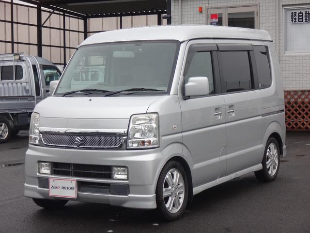 エブリイワゴン ＰＺターボスペシャル　修復歴無　ナビ　フルセグＴＶ　ＣＤ　ＤＶＤ再生　バックカメラ　両側パワースライドドア　キーレスキー　ＨＩＤライト　フォグライト　ドアバイザー　電動格納ミラー　アルミホイール　エアロ（27枚目）