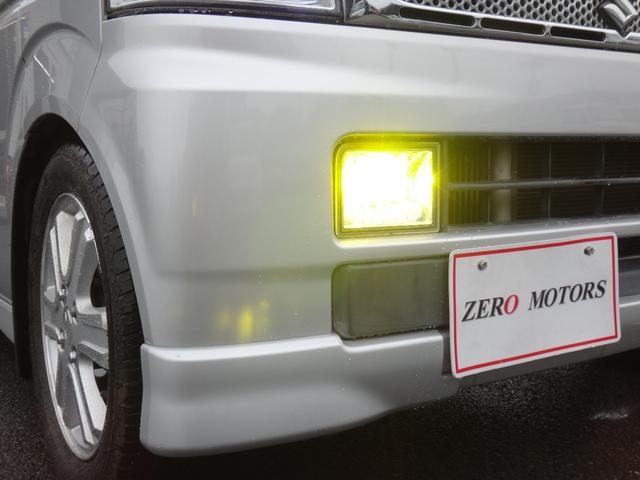 エブリイワゴン ＰＺターボスペシャル　修復歴無　ナビ　フルセグＴＶ　ＣＤ　ＤＶＤ再生　バックカメラ　両側パワースライドドア　キーレスキー　ＨＩＤライト　フォグライト　ドアバイザー　電動格納ミラー　アルミホイール　エアロ（56枚目）