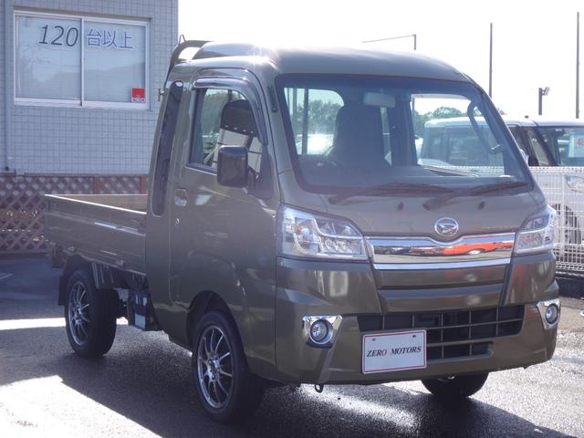 ハイゼットトラック ジャンボ　４ＡＴ　修復歴無　エアコン　パワステ　ナビ　Ｂｌｕｅｔｏｏｔｈ接続　フルセグＴＶ　ＤＶＤ再生　バックカメラ　ＬＥＤヘッドライト　ＥＴＣ　キーレスキー　　アクセル踏み間違い防止　アルミホイール　荷台灯（21枚目）