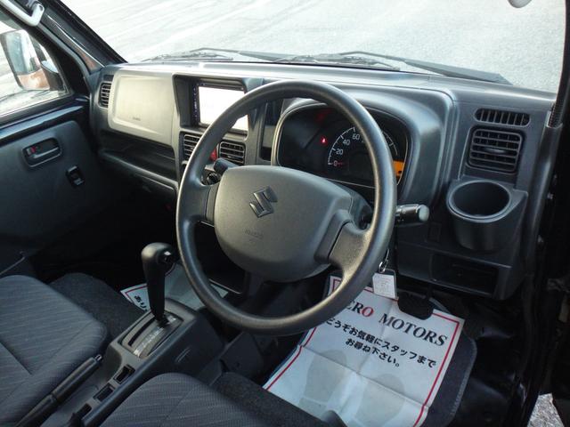 スーパーキャリイ X 4WD 3AT ブレーキサポート エアコン パワステ ディスプレイオーディオ Bluetooth接続 バックカメラ CD DVD再生 USB接続 レーンキープアシスト HIDライト キーレスキー(3枚目)