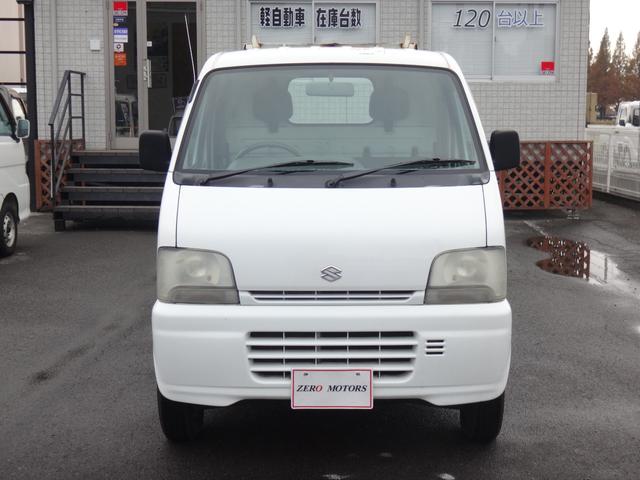 キャリイトラック ＫＵ　５ＭＴ　修復歴無　３方開　エアコン　ラジオ　ドアバイザー（3枚目）