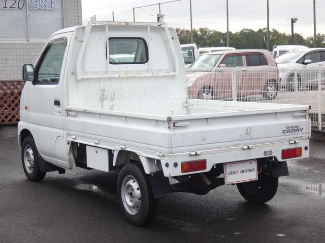 キャリイトラック ＫＵ　５ＭＴ　修復歴無　３方開　エアコン　ラジオ　ドアバイザー（13枚目）