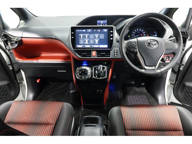 ヴォクシー ハイブリッドＺＳ　ナビ　Ｂカメラ　ドラレコ　ＥＴＣ　運転支援　プリクラッシュ　スマキー　オートエアコン　Ｗエアコン　アイドリングストップ　イモビ　ＬＥＤヘッドライ　ドライブレコーダ　ＶＳＣ　地デジ　エアバック　ＡＢＳ（7枚目）