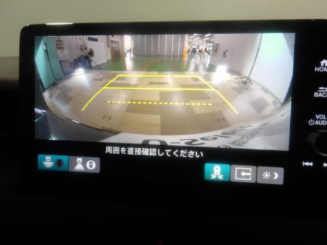 ヴェゼル e:HEVZ 禁煙車・元デモカー・コネクトディスプレイ・マルチビュー・電動テールゲート・LED・オートライト・ETC2.0・前席ヒーター・Rパーキングセンサー・革巻・パドル LDA 衝突回避支援ブレーキ機能 1オナ(3枚目)