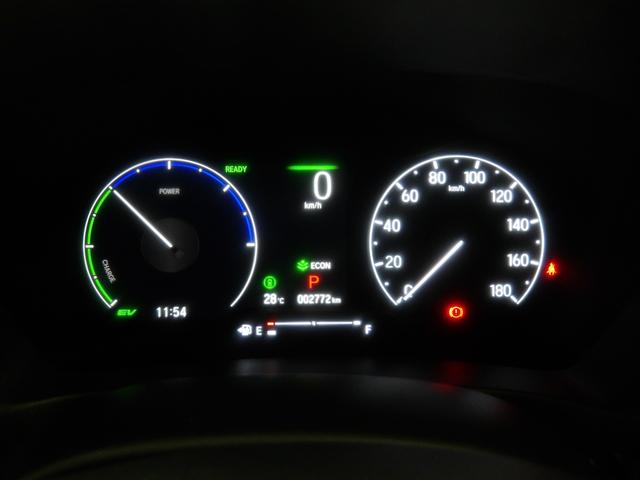 ヴェゼル e:HEVZ 禁煙車・元デモカー・コネクトディスプレイ・マルチビュー・電動テールゲート・LED・オートライト・ETC2.0・前席ヒーター・Rパーキングセンサー・革巻・パドル LDA 衝突回避支援ブレーキ機能 1オナ(16枚目)