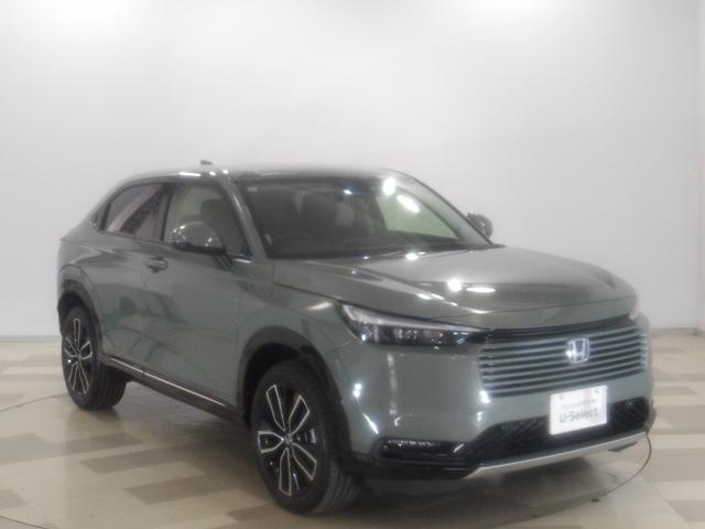 ヴェゼル e:HEVZ 禁煙車・元デモカー・コネクトディスプレイ・マルチビュー・電動テールゲート・LED・オートライト・ETC2.0・前席ヒーター・Rパーキングセンサー・革巻・パドル LDA 衝突回避支援ブレーキ機能 1オナ(26枚目)