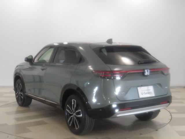 ヴェゼル e:HEVZ 禁煙車・元デモカー・コネクトディスプレイ・マルチビュー・電動テールゲート・LED・オートライト・ETC2.0・前席ヒーター・Rパーキングセンサー・革巻・パドル LDA 衝突回避支援ブレーキ機能 1オナ(30枚目)