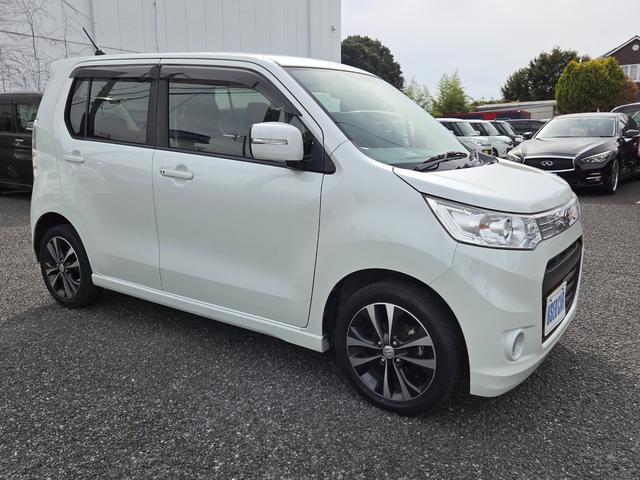 ワゴンＲスティングレー Ｔ　１オーナー／ナビ／フルセグＴＶ／Ｂｌｕｅｔｏｏｔｈ音楽再生／ＥＴＣ／バックカメラ／ドライブレコーダー／ＨＩＤ／純正１５ＡＷ／スマートキー２本（3枚目）