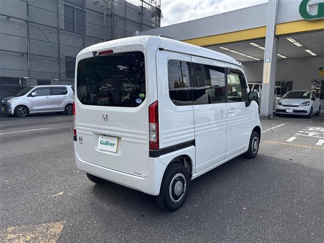 Ｎ－ＶＡＮ＋スタイル ファン・ターボホンダセンシング　ＢＴオーディオ　１オーナ　衝突軽減ブレーキ　ＡＣ　バックモニター　両側スライド　ＤＶＤ再生　盗難防止装置　ＰＳ　ナビＴＶ　ターボ車　ＥＴＣ車載器　４ＷＤ　ドラレコ　キーフリー　オートライト　ＡＢＳ（3枚目）