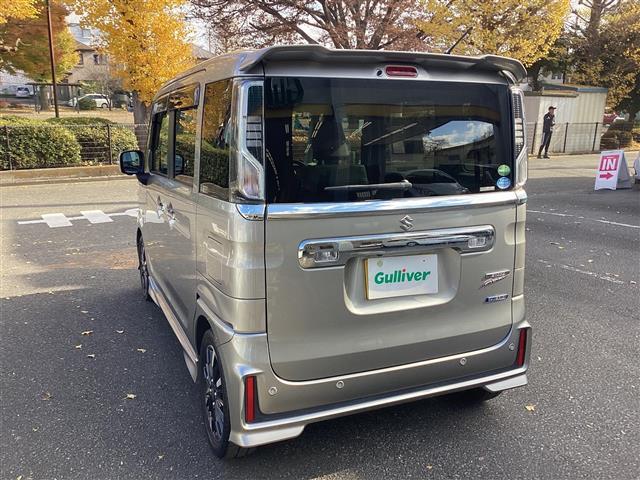 スペーシアカスタム ハイブリッドXSターボ ワンオーナー/ナビTV/スタッドレス付 両自動ドア 前後誤発進抑制機能 ブルートゥースオーディオ AC リアカメラ スマートキー付 ターボモデル ESC LED ナビTV ETC車載器 エアロ ABS(16枚目)