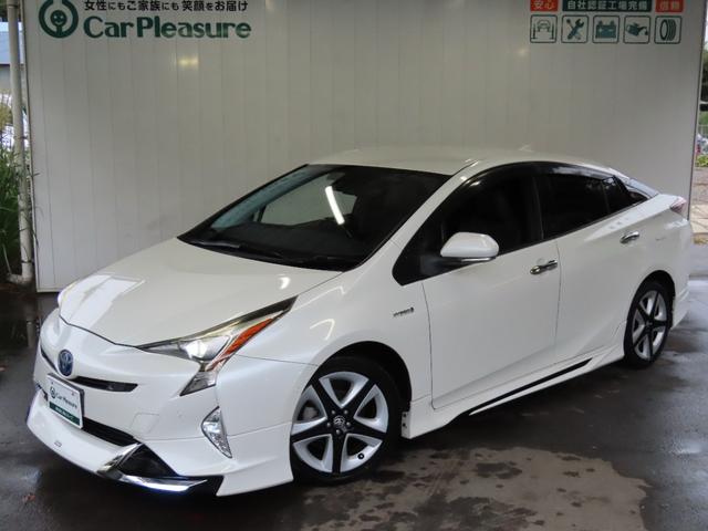 プリウス Aツーリングセレクション モデリスタアイコニックエアロ アルパインナビ ETC バックカメラシートヒーター(2枚目)