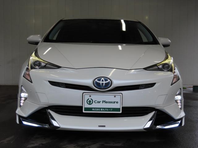 プリウス Aツーリングセレクション モデリスタアイコニックエアロ アルパインナビ ETC バックカメラシートヒーター(5枚目)