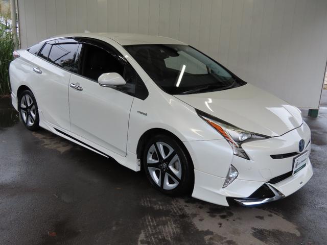 プリウス Aツーリングセレクション モデリスタアイコニックエアロ アルパインナビ ETC バックカメラシートヒーター(9枚目)