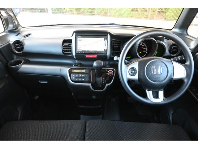 N-BOX GSSパッケージ 追突軽減ブレーキ 純正ナビ ワンセグ Rカメラ ETC アルミホイール 両側Pスライドドア W電動ドア Iストップ ブレーキサポート ダブルエアバック TVナビ サイドカーテンエアバック 点検記録簿(11枚目)