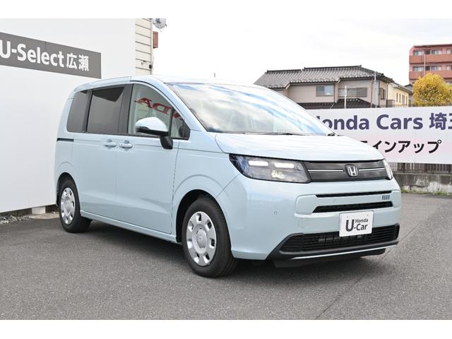 フリード エアー 登録済未使用車 ホンダセンシング 純正8INナビ Rカメラ ETC Fドラレコ 障害物センサー LEDライト 両側Pスライドドア クルコン 横滑り防止機能 サイドカーテンエアバック USB 3列シート(6枚目)