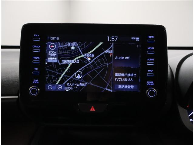 ヤリスクロス ハイブリッドZ クルーズC 横滑防止装置 リアカメラ LEDライト メモリーナビゲーション 点検記録簿 盗難防止装置 電動シート AW キーレス スマートキー ABS ナビ 4WD ETC エアバッグ エアコン(8枚目)