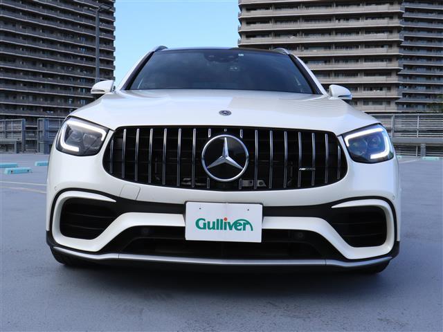 ＧＬＣ ＧＬＣ６３　Ｓ　４マチック＋　ダイヤモンドホワイト　サンルーフ　コンフォートパッケージ　ＡＭＧフロアマット　黒革シート　ヒーター　エアーシート　ディーラー記録簿　Ｒ３．４　スペアキー　ＴＶキャンセラー　フルセグＴＶ　３６０ビュー（2枚目）