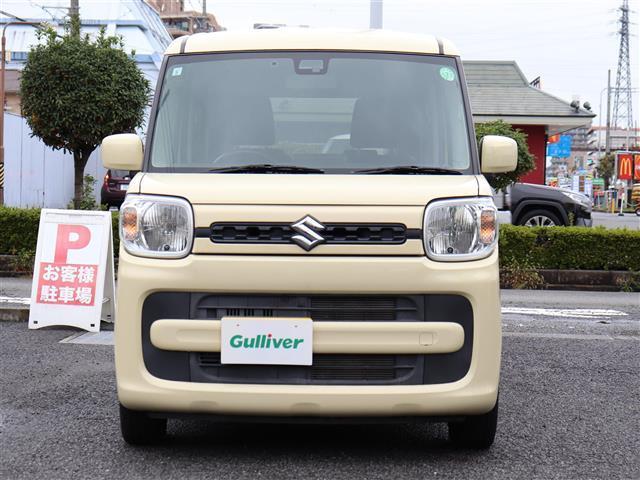 スペーシア ハイブリッドG ワンオーナー バックカメラ ETC 社外ナビ 障害物ソナー セキュリティーアラーム 車線逸脱警報装置 アイドリングS USB接続 Bluetooth音楽 スマートキープッシュスタート ETC装備 PS(5枚目)