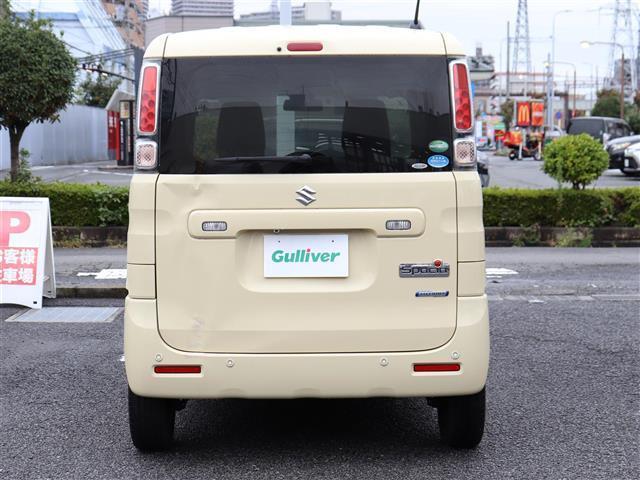 スペーシア ハイブリッドG ワンオーナー バックカメラ ETC 社外ナビ 障害物ソナー セキュリティーアラーム 車線逸脱警報装置 アイドリングS USB接続 Bluetooth音楽 スマートキープッシュスタート ETC装備 PS(6枚目)