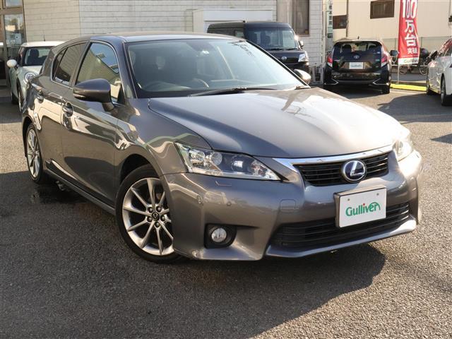 CT CT200h クリエイティブ テキスタイルインテリア ブラックレザーシート ヒーター パドルシフト LEDヘッドライト クルーズコントロール AC100V 純正ナビ バックカメラ フルセグTV Bluetooth ETC Bluetooth接続 地デジ(3枚目)