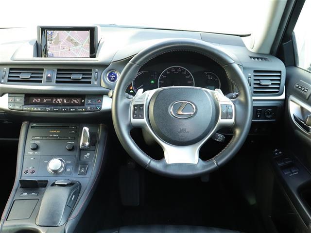 CT CT200h クリエイティブ テキスタイルインテリア ブラックレザーシート ヒーター パドルシフト LEDヘッドライト クルーズコントロール AC100V 純正ナビ バックカメラ フルセグTV Bluetooth ETC Bluetooth接続 地デジ(28枚目)