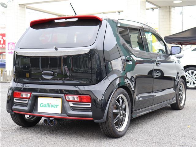 アルトターボＲＳ ベースグレード　ＬＥＤヘッド　ナビ＆ＴＶ　横滑防止　ＢＴオーディオ　助手席エアバッグ　ＡＵＸ　アイストップ　スマートキ－　運転席エアバッグ　ターボ車　ＥＴＣ車載器　Ａライト　ドライブレコーダー　オートエアコン　ＡＢＳ（3枚目）