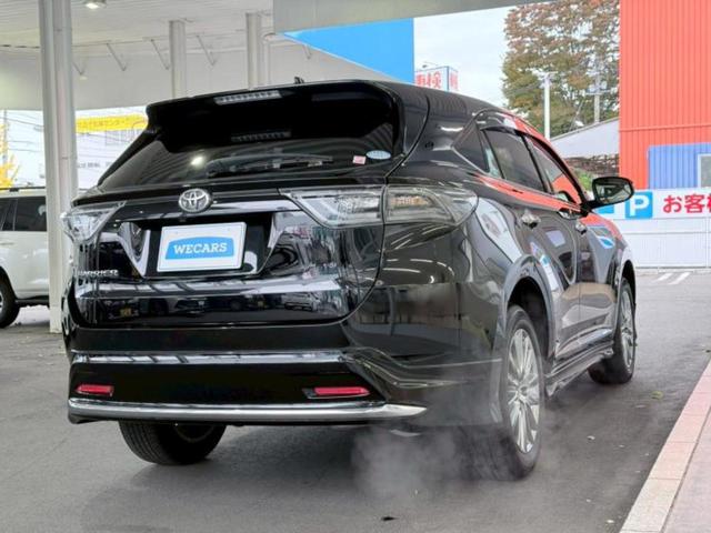 ハリアー 4WDプレミアム 新品タイヤ/サンルーフ/モデリスタエアロ/保証書/社外 9インチ SDナビ/車線逸脱防止支援システム/電動バックドア/ヘッドランプ LED/Bluetooth接続/ETC/EBD付ABS フルエアロ(3枚目)