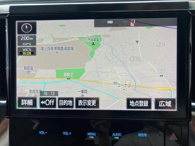 アルファードハイブリッド 4WDハイブリッドSR Cパッケージ サンルーフ/保証書/純正 10インチ SDナビ/フリップダウンモニター 純正 12.1インチ/両側電動スライドドア/シートヒーター/シート 合皮/電動バックドア/ドライブレコーダー 純正 後席モニター(9枚目)