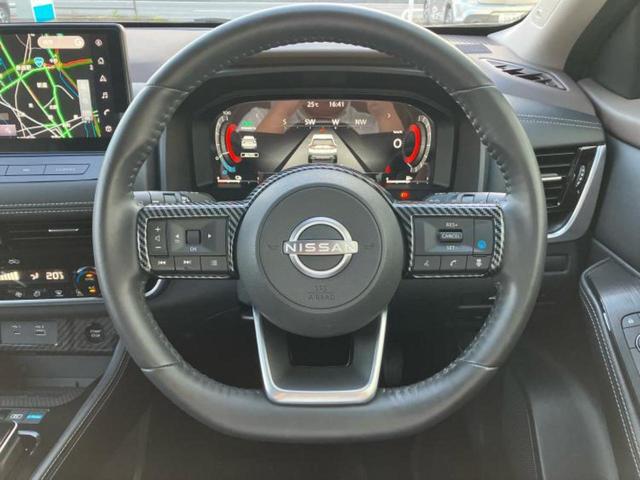 エクストレイル 4WD G e-4ORCE 新品タイヤ/サンルーフ/BOSE/保証書/純正 12.3インチ メモリーナビ/インテリジェントルームミラー/衝突安全装置/シートヒーター/全方位モニター/車線逸脱防止支援システム/シート 合皮 4WD(14枚目)