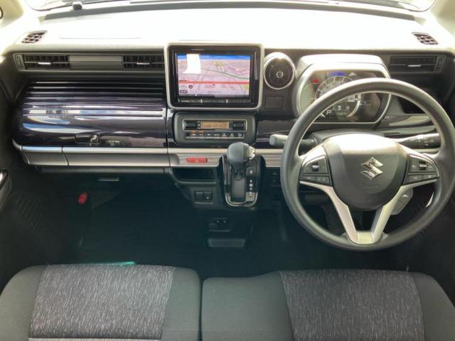 スペーシアカスタム ハイブリッドGS 保証書/社外 8インチ SDナビ/電動スライドドア/シートヒーター/ヘッドランプ LED/ETC/EBD付ABS/横滑り防止装置/アイドリングストップ/フルセグTV/エアバッグ 運転席 盗難防止装置(9枚目)