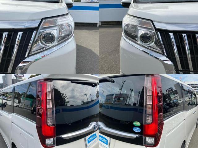 エスクァイア ハイブリッドGi 純正エアロ/保証書/純正 9インチ SDナビ/フリップダウンモニター/両側電動スライドドア/シートヒーター/ヘッドランプ LED/ETC/EBD付ABS/横滑り防止装置/アイドリングストップ 記録簿(63枚目)