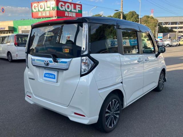 ルーミー カスタムG-T 保証書/ディスプレイオーディオ9インチ/トヨタセーフティセンス/両側電動スライドドア/シートヒーター 前席/パノラミックビューモニター/車線逸脱防止支援システム/ヘッドランプ LED ターボ TV(3枚目)