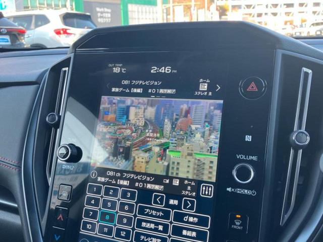 レヴォーグ 4WD STIスポーツR EXブラックインテリアセレクション サンルーフ/保証書/純正 SDナビ/デジタルインナーミラー/シートヒーター/全方位モニター/車線逸脱防止支援システム/シート ハーフレザー/電動バックドア/ヘッドランプ LED/ETC 全周囲カメラ(12枚目)