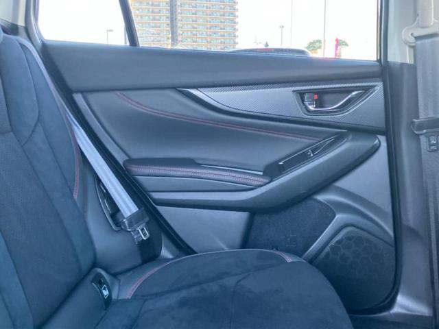 レヴォーグ 4WD STIスポーツR EXブラックインテリアセレクション サンルーフ/保証書/純正 SDナビ/デジタルインナーミラー/シートヒーター/全方位モニター/車線逸脱防止支援システム/シート ハーフレザー/電動バックドア/ヘッドランプ LED/ETC 全周囲カメラ(22枚目)