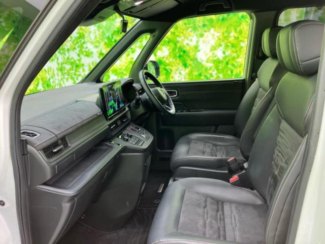 ステップワゴン ｅＨＥＶスパーダプレミアムライン　純正　１１インチ　ＳＤナビ／フリップダウンモニター　純正　１５．６インチ／衝突安全装置／両側電動スライドドア／シートヒーター／全方位モニター／車線逸脱防止支援システム／シート　ハーフレザー　禁煙車（7枚目）