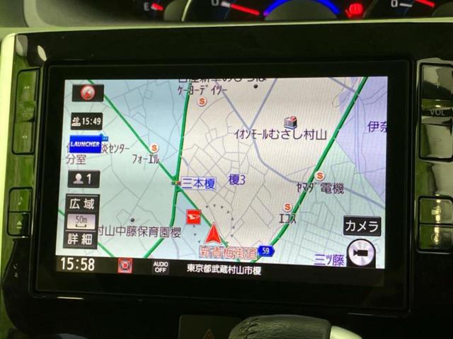 タント カスタムRSトップエディションVS SA3 新品タイヤ/保証書/純正 8インチ SDナビ/衝突安全装置/両側電動スライドドア/シートヒーター 運転席/車線逸脱防止支援システム/パーキングアシスト バックガイド/ドライブレコーダー 純正 ドラレコ(10枚目)