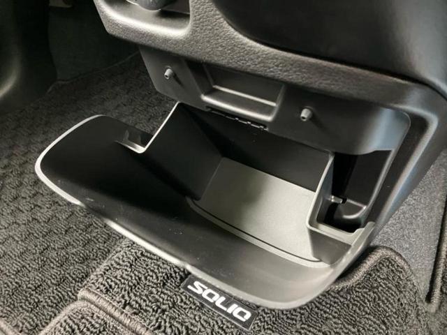 ソリオバンディット バンディットハイブリッドＭＶ　保証書／ディスプレイオーディオ＋ナビ９インチ／衝突安全装置／両側電動スライドドア／シートヒーター　前席／全方位モニター用カメラ／車線逸脱防止支援システム／ドライブレコーダー　前後　衝突被害軽減システム（38枚目）