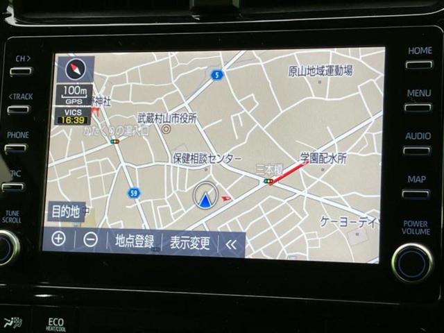 プリウス A 新品タイヤ/保証書/ディスプレイオーディオ+ナビ8インチ/衝突安全装置/パノラミックビューモニター/車線逸脱防止支援システム/ドライブレコーダー 社外/ヘッドランプ LED/USBジャック ドラレコ(10枚目)