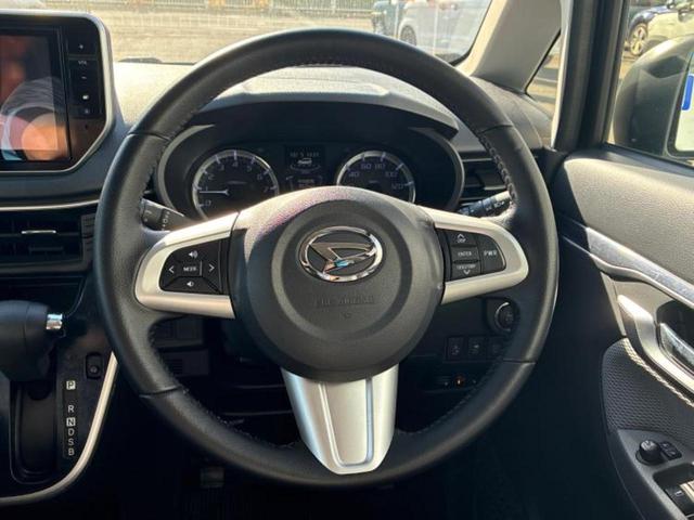 ムーヴ カスタムRSハイパーSA2 新品タイヤ/保証書/純正 8インチ SDナビ/衝突安全装置/車線逸脱防止支援システム/シート ハーフレザー/パーキングアシスト バックガイド/ドライブレコーダー 純正 衝突被害軽減システム DVD再生(15枚目)