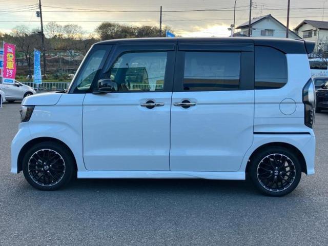 N-BOXカスタム L・ターボコーディネートスタイル 保証書/ディスプレイオーディオ/衝突安全装置/両側電動スライドドア/シートヒーター/車線逸脱防止支援システム/シート 合皮/ヘッドランプ LED/ETC/EBD付ABS/横滑り防止装置 ワンオーナー(2枚目)