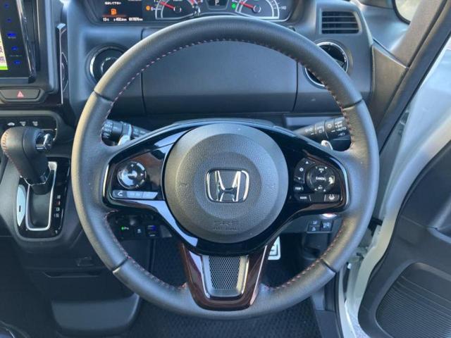 N-BOXカスタム L・ターボコーディネートスタイル 保証書/ディスプレイオーディオ/衝突安全装置/両側電動スライドドア/シートヒーター/車線逸脱防止支援システム/シート 合皮/ヘッドランプ LED/ETC/EBD付ABS/横滑り防止装置 ワンオーナー(13枚目)