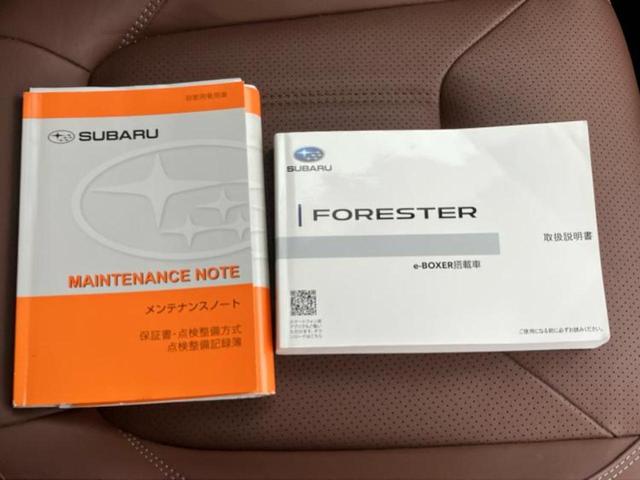 フォレスター 4WDアドバンス 保証書/純正 SDナビ/フリップダウンモニター 社外 10.1インチ/デジタルインナーミラー/アイサイト/シートヒーター 全席/車線逸脱防止支援システム/シート フルレザー/電動バックドア 革シート(32枚目)