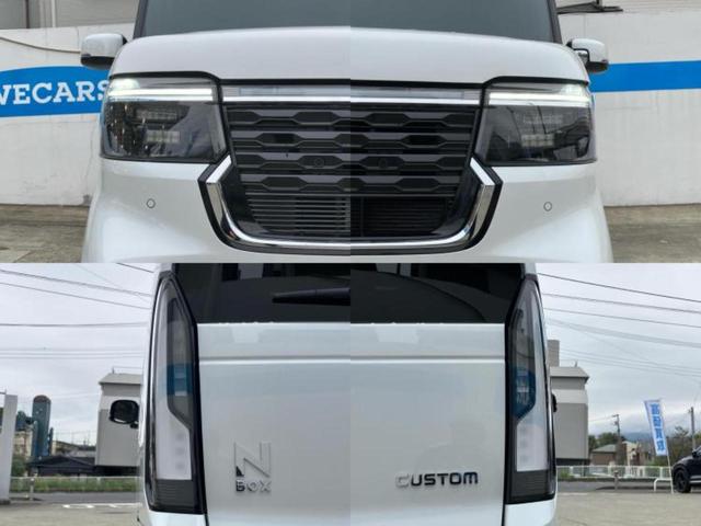 Ｎ－ＢＯＸカスタム ターボ　純正　８インチ　ナビ／ホンダセンシング／両側電動スライドドア／シートヒーター　前席／車線逸脱防止支援システム／ヘッドランプ　ＬＥＤ／ＵＳＢジャック／Ｂｌｕｅｔｏｏｔｈ接続／ＥＢＤ付ＡＢＳ　ターボ（54枚目）