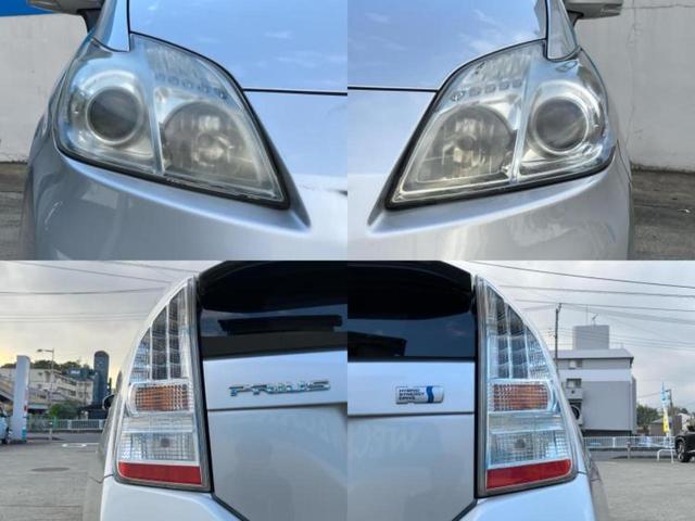 プリウス L 保証書/純正 SDナビ/ETC/EBD付ABS/横滑り防止装置/アイドリングストップ/ワンセグTV/禁煙車/エアバッグ 運転席/エアバッグ 助手席/エアバッグ サイド 盗難防止装置 オートライト(44枚目)