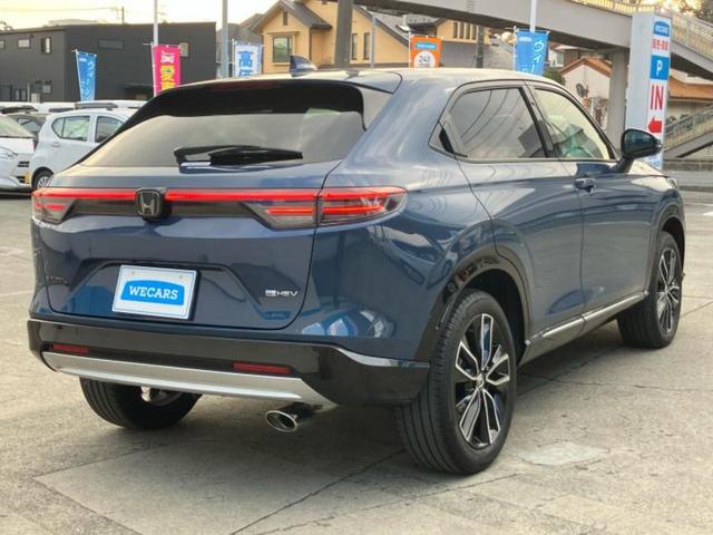 ヴェゼル eHEV Z 保証書/ディスプレイオーディオ+ナビ/衝突安全装置/シートヒーター/車線逸脱防止支援システム/シート ハーフレザー/電動バックドア/ヘッドランプ LED/ETC/EBD付ABS 衝突被害軽減システム(3枚目)