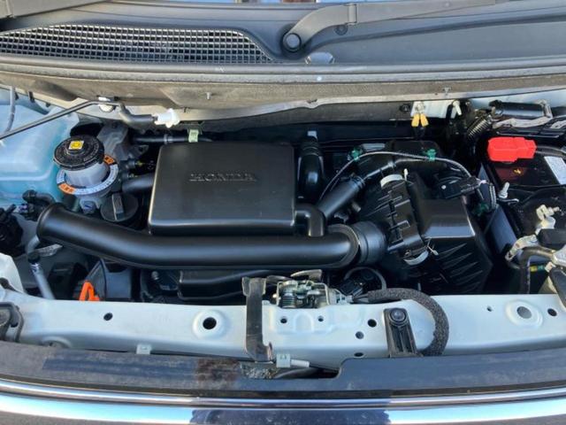 Ｎ－ＢＯＸカスタム Ｌ　新品タイヤ／保証書／純正　８インチ　ＳＤナビ／ホンダセンシング／両側電動スライドドア／シートヒーター　前席／車線逸脱防止支援システム／パーキングアシスト　バックガイド　衝突被害軽減システム　禁煙車（45枚目）