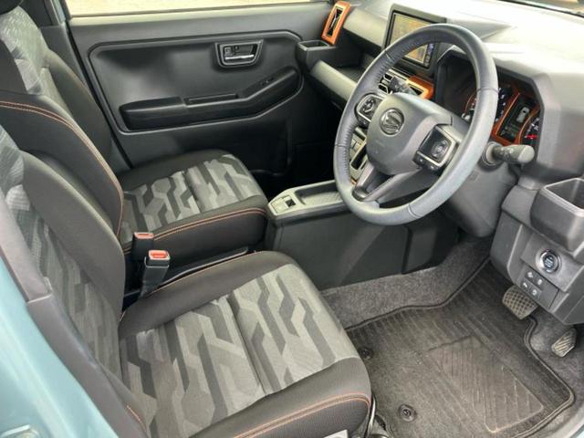 タフト Ｇ　新品タイヤ／ガラスルーフ／保証書／純正　ＳＤナビ／スマートアシスト（トヨタ・ダイハツ）／シートヒーター　前席／パノラマモニター／車線逸脱防止支援システム／ドライブレコーダー　社外　衝突被害軽減システム（4枚目）