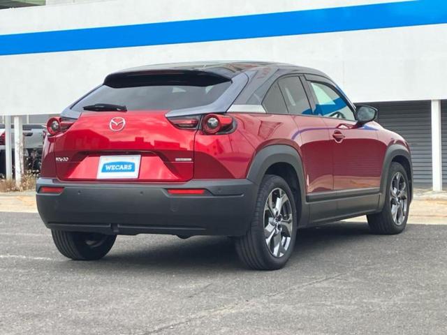 MX-30 ヒョウジュン 新品タイヤ/保証書/純正 8.8インチ メモリーナビ/アイアクティブセンス(マツダ)/シートヒーター 前席/360°ビューモニター/車線逸脱防止支援システム/シート ハーフレザー/電動バックドア(3枚目)