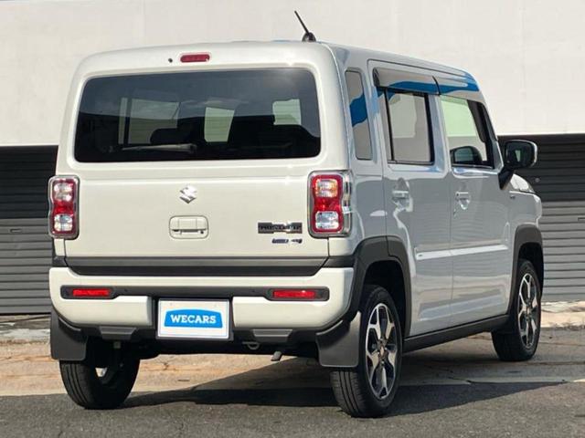 ハスラー ハイブリッドX 保証書/社外 SDナビ/セーフティサポート(スズキ)/シートヒーター 前席/車線逸脱防止支援システム/ドライブレコーダー 前後/ヘッドランプ LED/USBジャック/Bluetooth接続 禁煙車(3枚目)